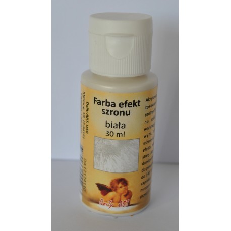 Daily Art farba efekt szronu biała 30ml