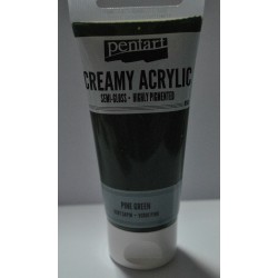 ***pentart farba creamy zielona 60 ml