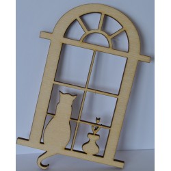 drew.mdf okno z kotami 4,5*7,5 cm