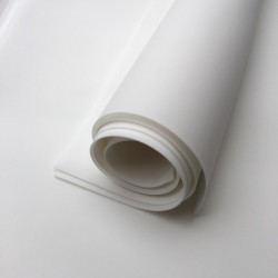 ***foamiran jedwabny 0,8mm biały 50*50 cm