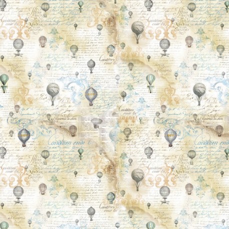 stamperia papier ryżowy DFT262 50*50