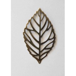 szsz.metal liść mosiądz 5,5*3,3 cm