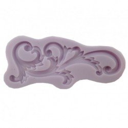 odlewy silikonowe ornament roślinny 13*5,5 cm