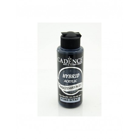 farba hybrydowa mat H-60 czarna 120 ml