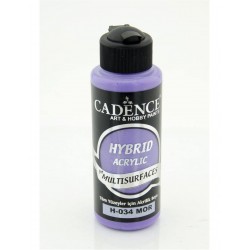 ***cadence farba hybrydowa mat H-034 purpurowa 120