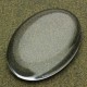 sz.metal kabaszon przeżroczysty 13*18 mm opk.4 szt