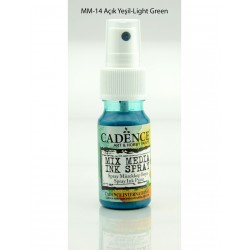 *** cadence mgiełka mix media 25ml turkus