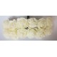 kwiatki z pianki 1,5 cm opk.12 szt białe