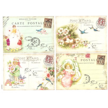 ***papier cienki A-4 2397 wielkanoc