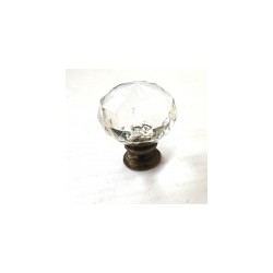 sz.metal gałka szklana 2,6*2,8 cm
