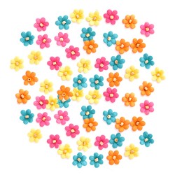 ***kwiaty papierowe  mix kolor