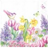 ***serwetka 25x25 K85 tulipany i żonkile