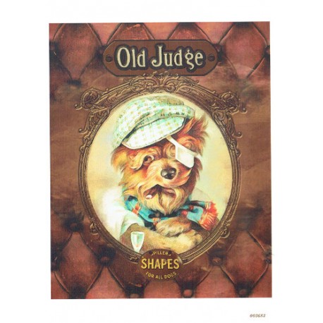 ***papier cienki A-5 3683 pies old judge