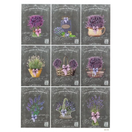 ***papier cienki A-4 1176 lawendy mini