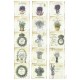 ***papier cienki A-4 1145 lawenda ramki