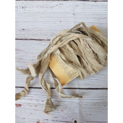 ***wstążka vintage 2-3cm dł.1,2 cm len