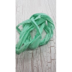 ***wstążka vintage 2-3 cm dł.1,20 cm mięta