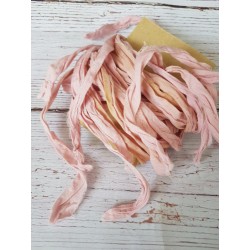 ***wstążka vintage 2-3 cm dł.1,20 cm róż