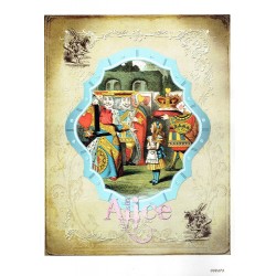 ***papier cienki A-4 2473 alicja ramka