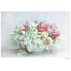 ***papier cienki A-4 3399 kwiaty w wazonie
