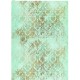 ***papier cienki A-3 3272 tło mieta
