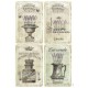 ***papier cienki A-4 4157 lawenda- 4 ramki