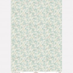 ***papier cienki A-3 3093, tło zawijasy