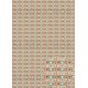 ***papier cienki A-3 0238, tło kratka serduszka