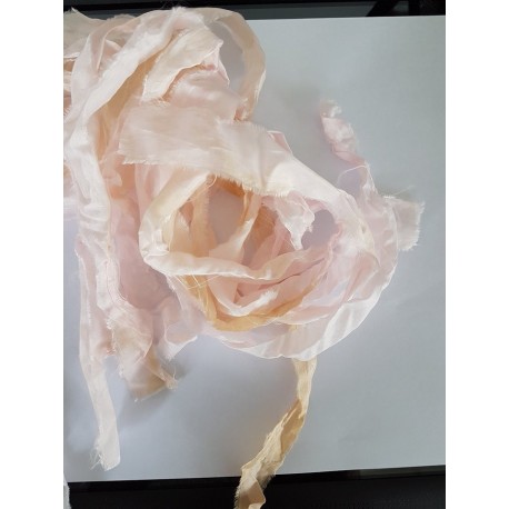 ***wstążka blady róż shabby 2-2,5/120cm