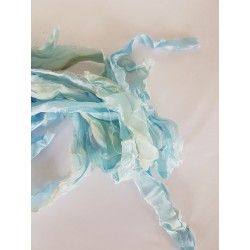 ***wstążka błękit shabby 2-2,5/120cm