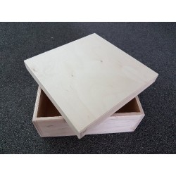 ***drew. pudełko 25*25*11,5 cm, bez zawiasów