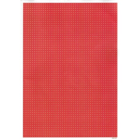 ***papier cienki A-4 5105 tło gwiazdki czerwone 