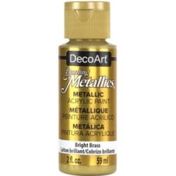 ***decoart farba metaliczna 59 ml DA338 jasny mosi