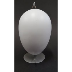 ***jajko plastikowe białe 16 cm