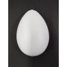 ***jajko plastikowe 16 cm -białe płaskie